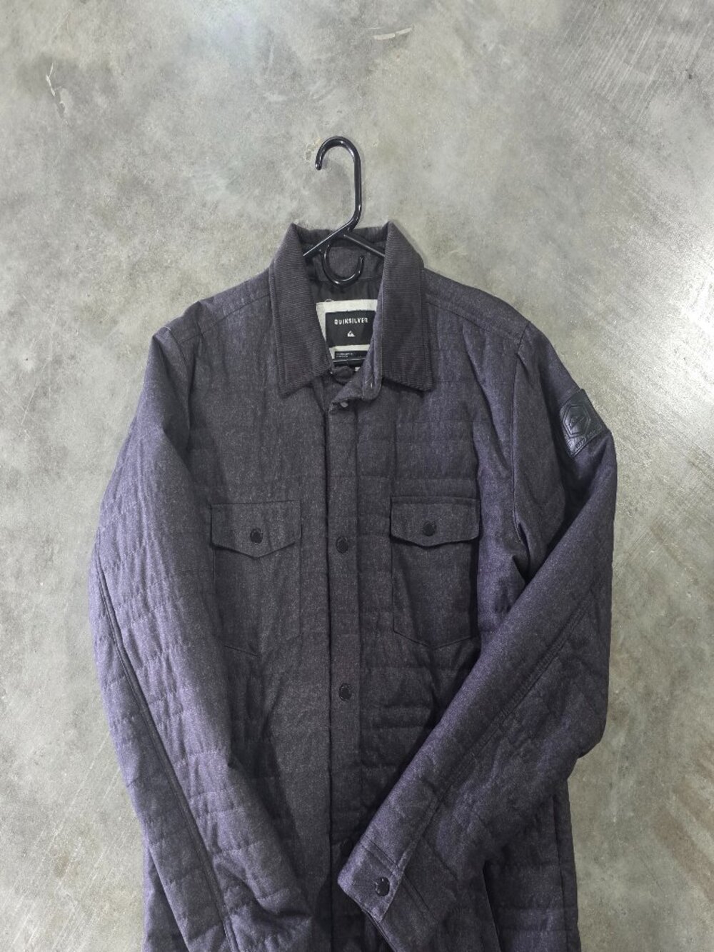 Quiksilver Broken Nose Shirt Jacket SIZE MEDIUM